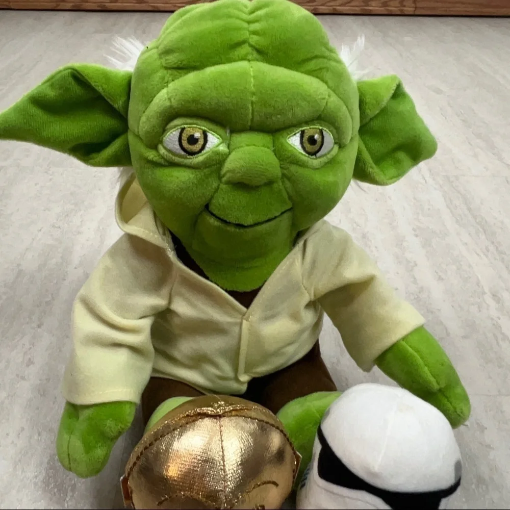Star Wars Yoda plush storm trooper C-3PO itty Bittys Hallmark stuffies